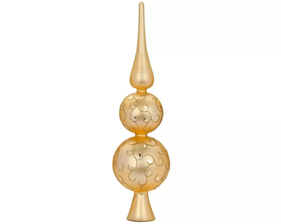 INGES CHRISTMAS DECOR Baumspitze Inkagold 31 cm