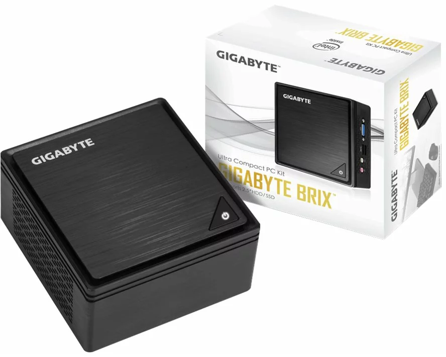 Gigabyte HDMI: 3840 x 2160 30 Hz VGA: 1920 x 1200 60 Hz. Intel HD Graphics 500 incl.Intel Dual Band AC 3168 4K WIN10 ONLY