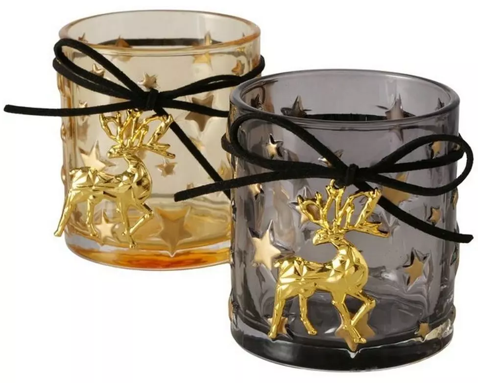 Boltze Weihnachtswindlicht Cervo Assortiert