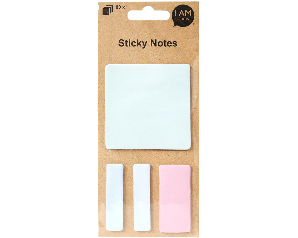 I AM CREATIVE Sticky Notes MAA4086.83 Geometrie 80 Blatt