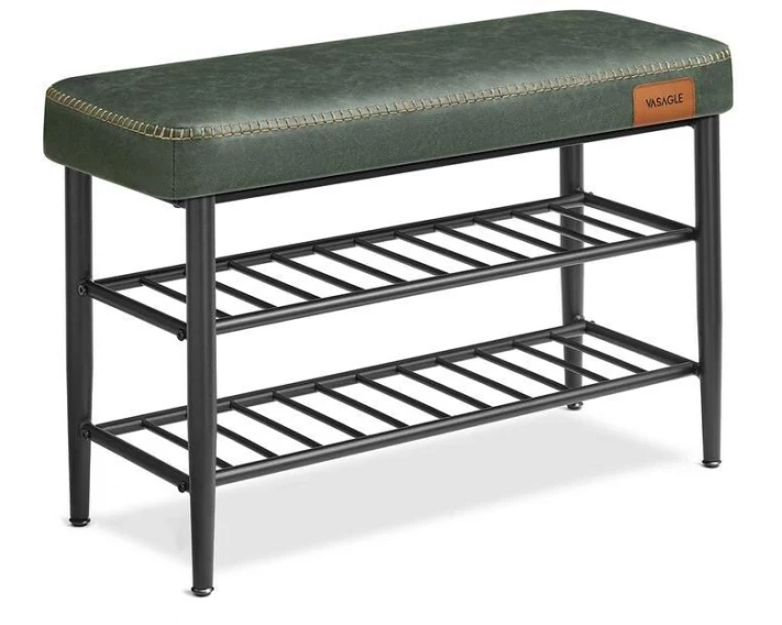 VASAGLE Schuhorganizer Ekho 80 x 50 cm, Grün
