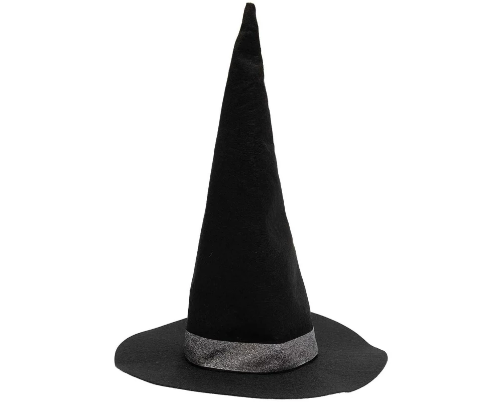 Rico Design Kopfschmuck Filzhut 1 Stück, Schwarz