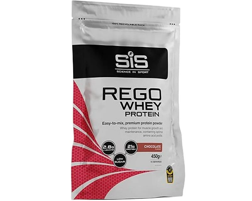 SIS - ScienceinSport Pulver Rego Whey Protein Schokolade 450 g