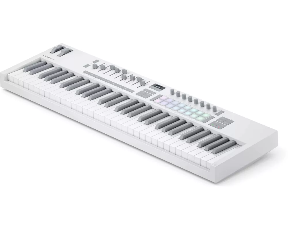 Novation Keyboard Controller Launchkey 61 Mk4 Weiss