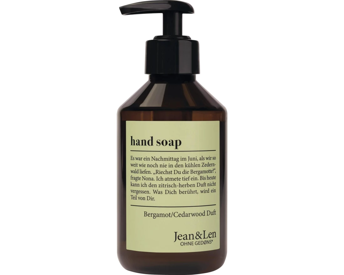 Jean & Len Flüssigseife Bergamot/Cedarwood 250 ml