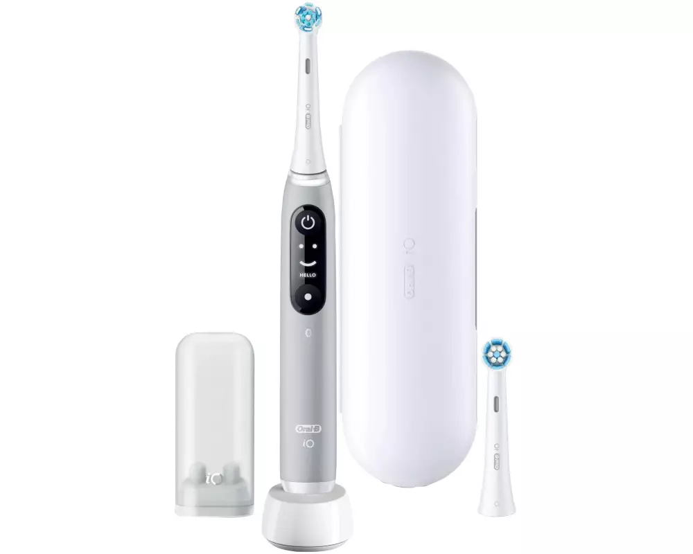 Oral-B Mikrovibrationszahnbürste iO Series 6 Grey Opal