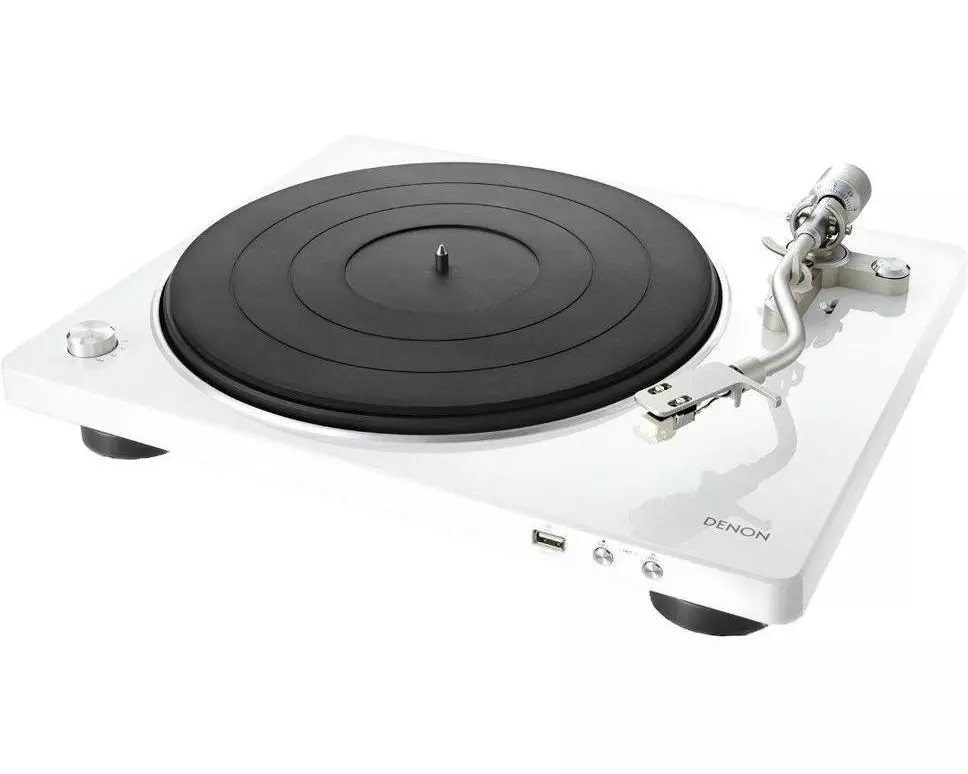 Denon Plattenspieler Denon DP-450USB Weiss