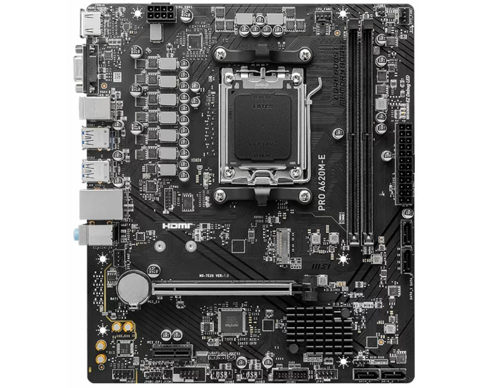 MSI Mainboard Pro A620M-E