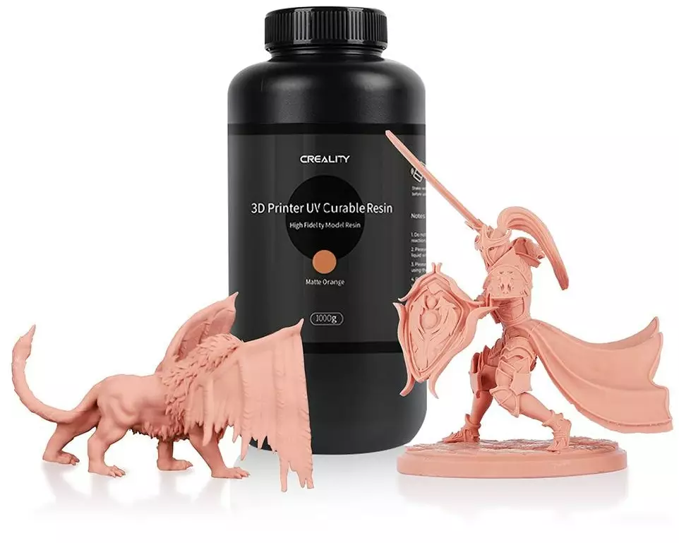 Creality Resin LCD Modellbau, 1000 g, Mattorange