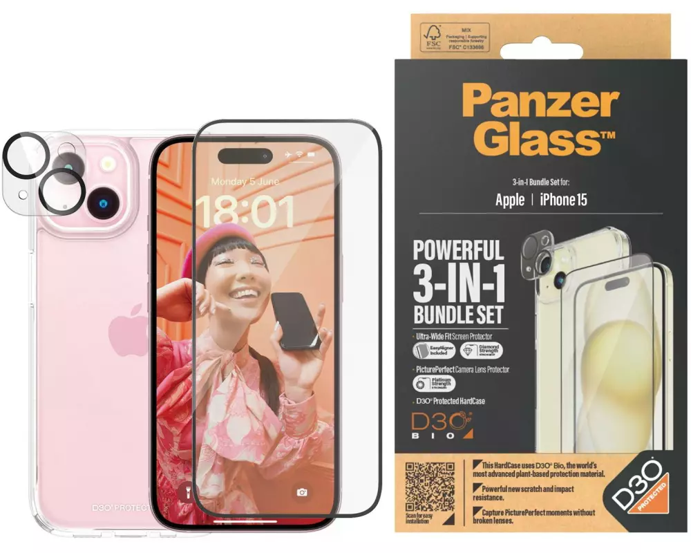 CARE 3-in-1 Bundle iPhone 15