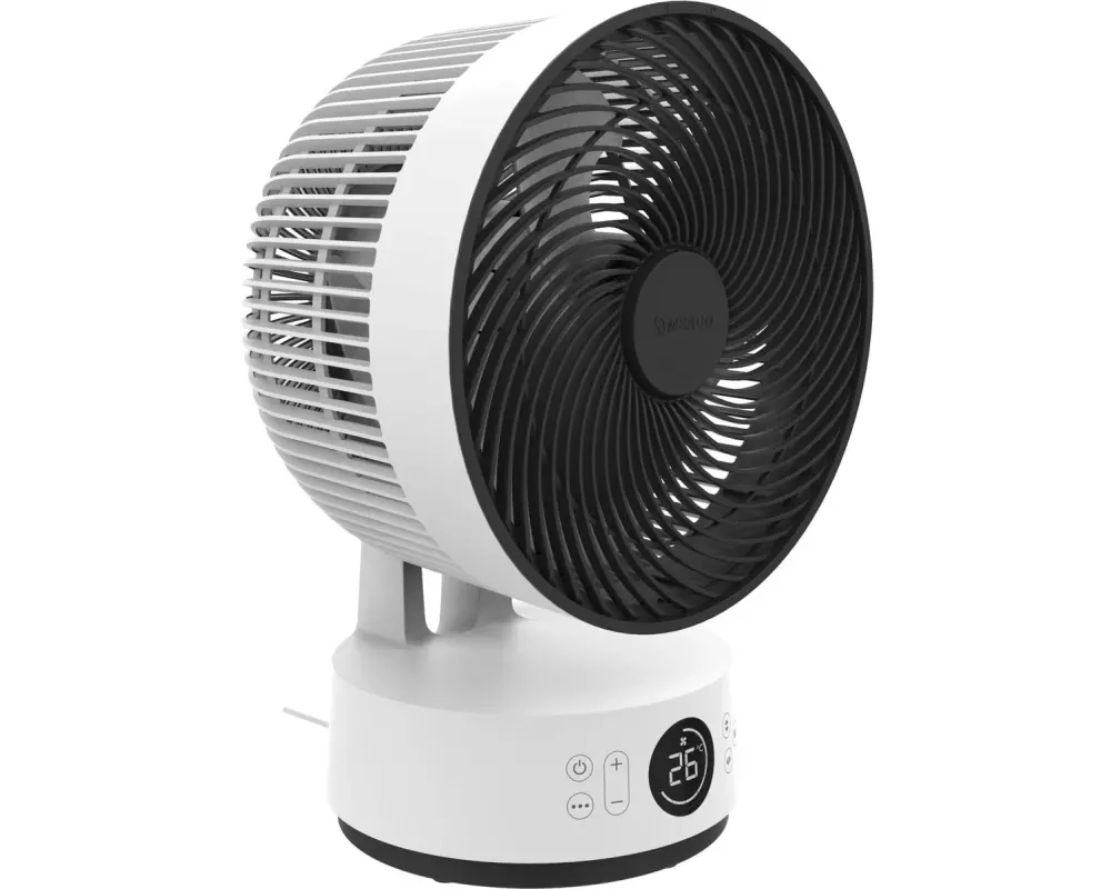 Meaco Tischventilator Sefte 10 Schwarz/Weiss