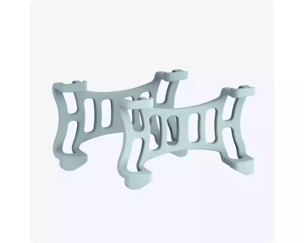 tractive GPS-Tracker Dog 6 Klammern mint 2 Stück