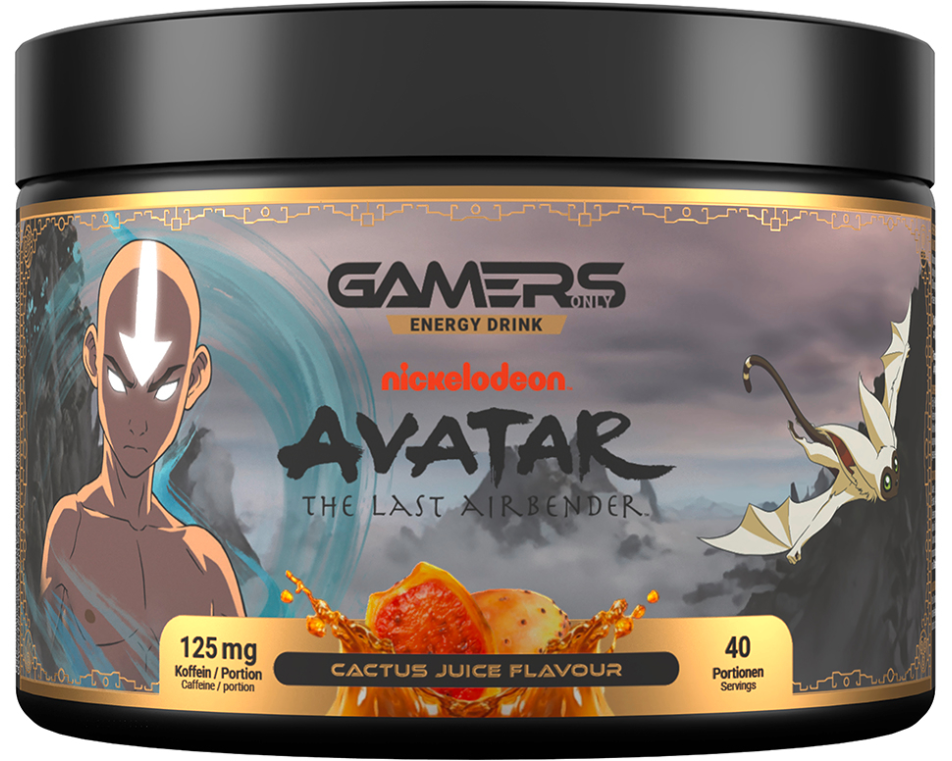 GAMERSONLY Energy Drink Powder 40 Port. 9120119172359 Avatar Cactus