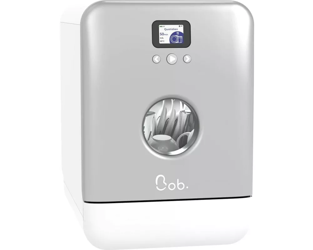 Daan Tech Tischgeschirrspüler Bob Weiss/Silber