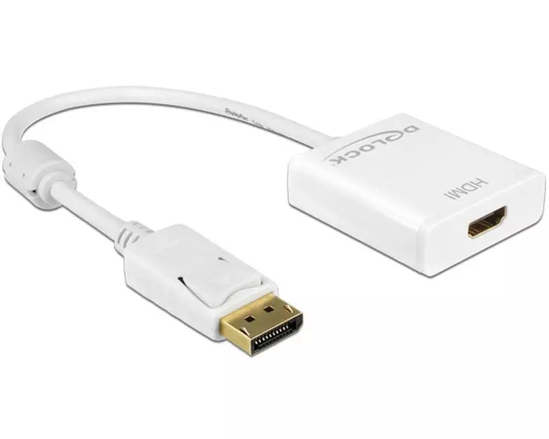 Delock Konverter DP - HDMI Weiss
