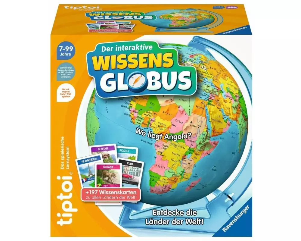 tiptoi Spiel Der interaktive Wissens-Globus