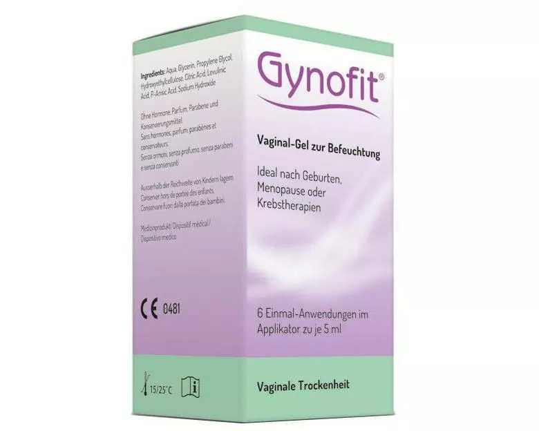 Gynofit Vaginal-Gel zur Befeuchtung 6 x 5 ml