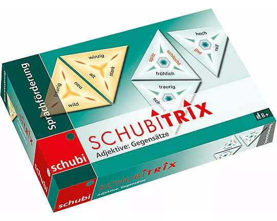 Schubitrix Adjektive: Gegensätze