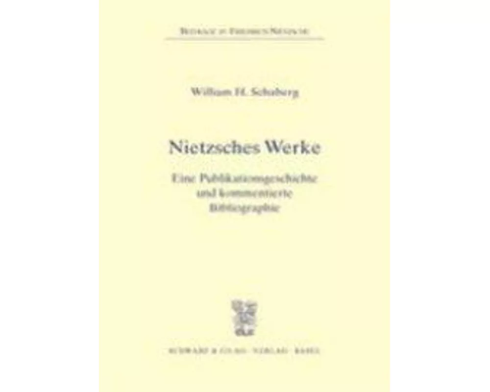 Nietzsches Werke