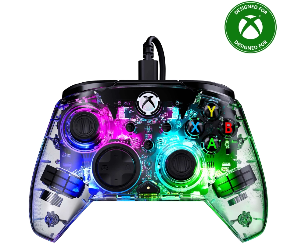 TURTLE BEACH Afterglow Wired Ctrl TBC-2008-95 Xbox, Clear