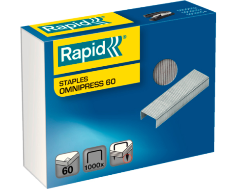 RAPID Heftklammern Omnipress 60 5000561 verzinkt 1000 Stück