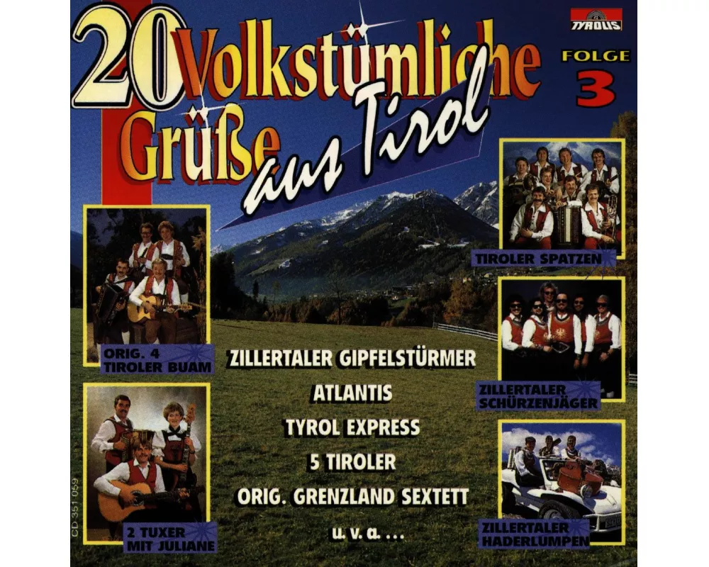 20 Volkstümliche Grüáe Aus Tirol 3