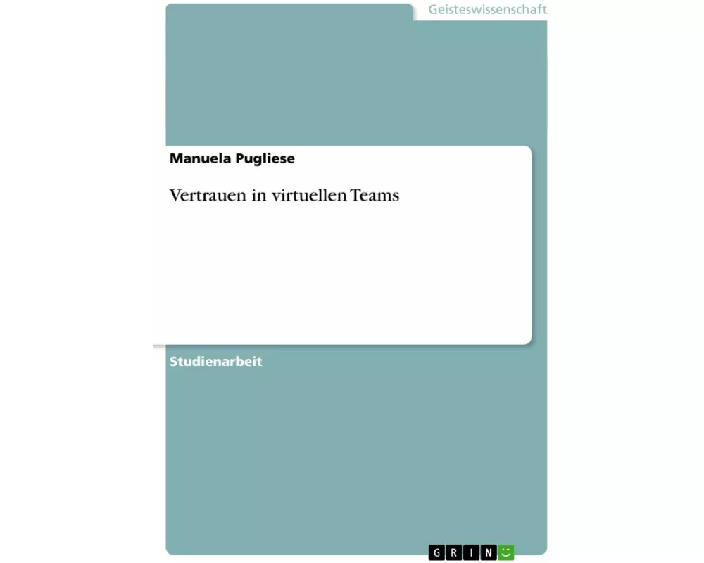 Vertrauen in virtuellen Teams