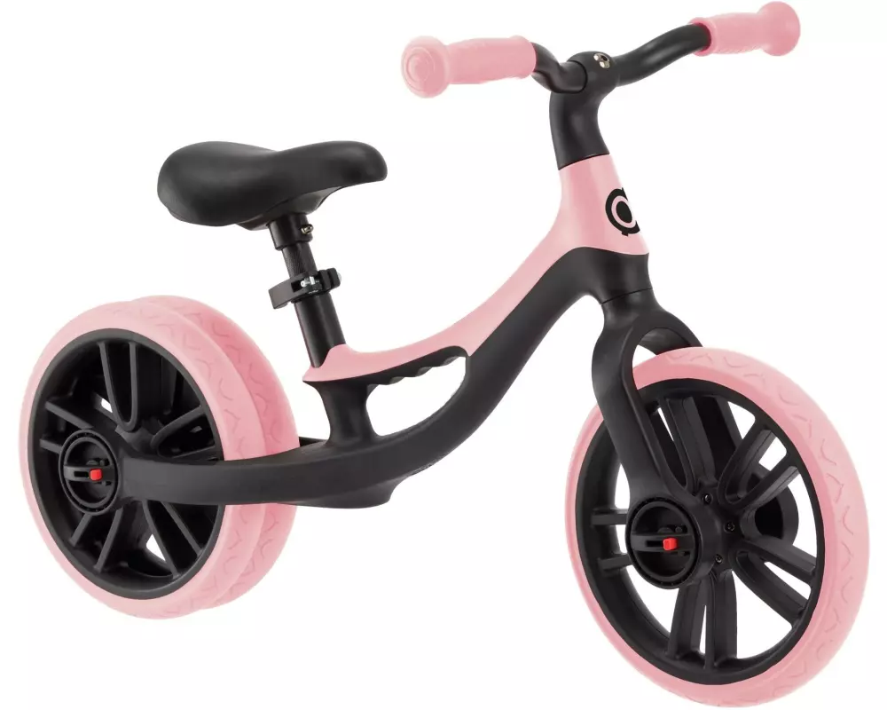 GLOBBER Kinder-Laufrad GO Bike Elite Duo Schwarz/Rosa