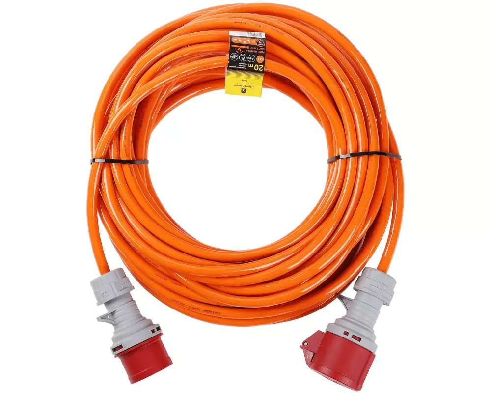 Schönenberger Verlängerungskabel CEE 5P 16A IP44 20 m