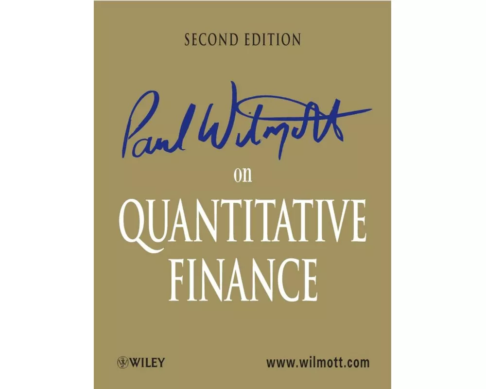 Paul Wilmott on Quantitative Finance, 3 Volume Set