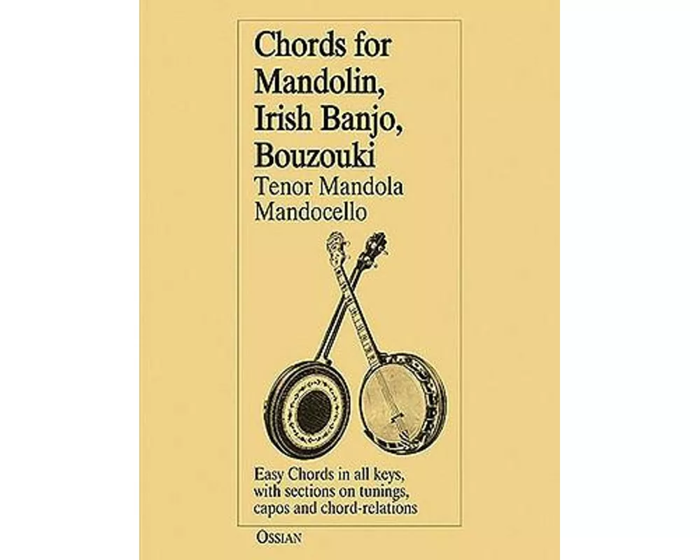 Chords for Mandolin, Irish Banjo, Bouzouki