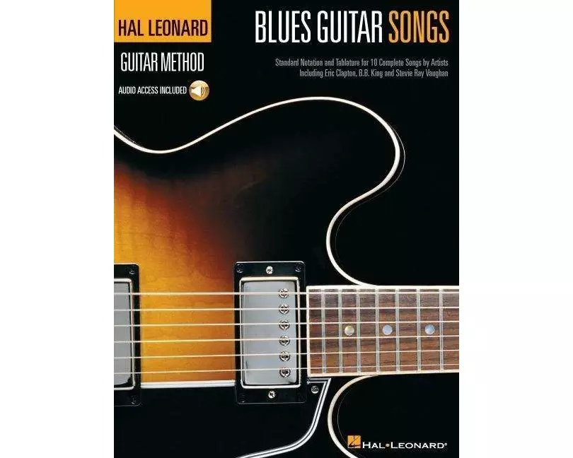 Blues Guitar Songs - Hal Leonard Guitar Method Book/Online Audio