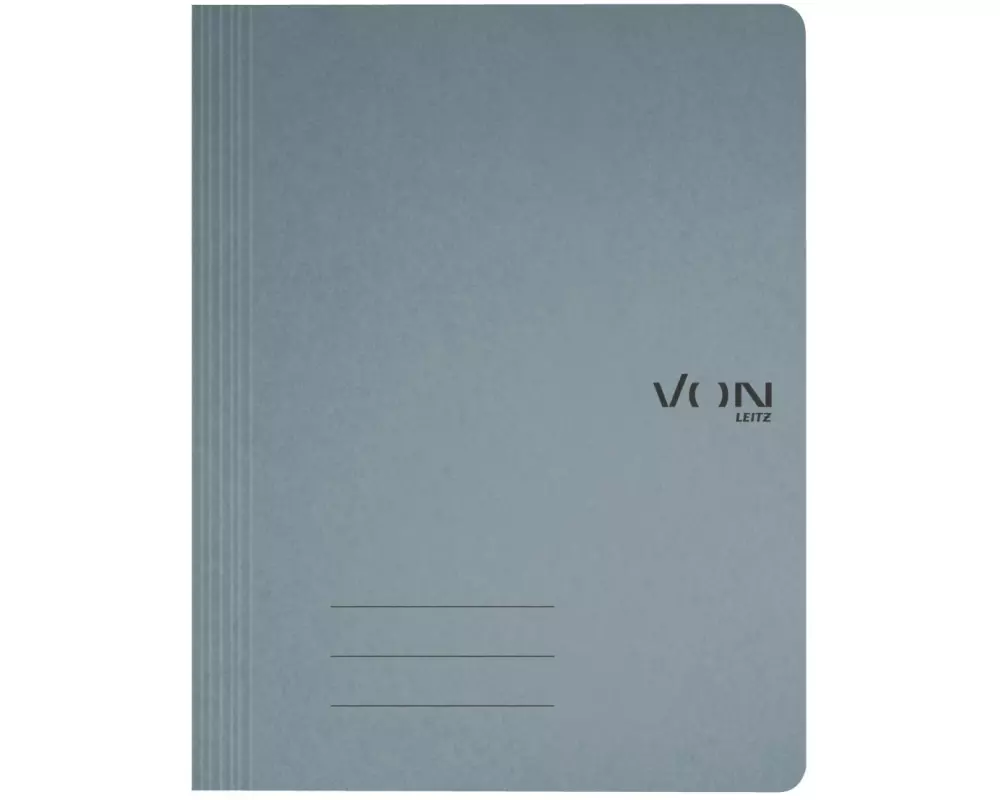 VON Schnellhefter mit Heftmechanik, Grau