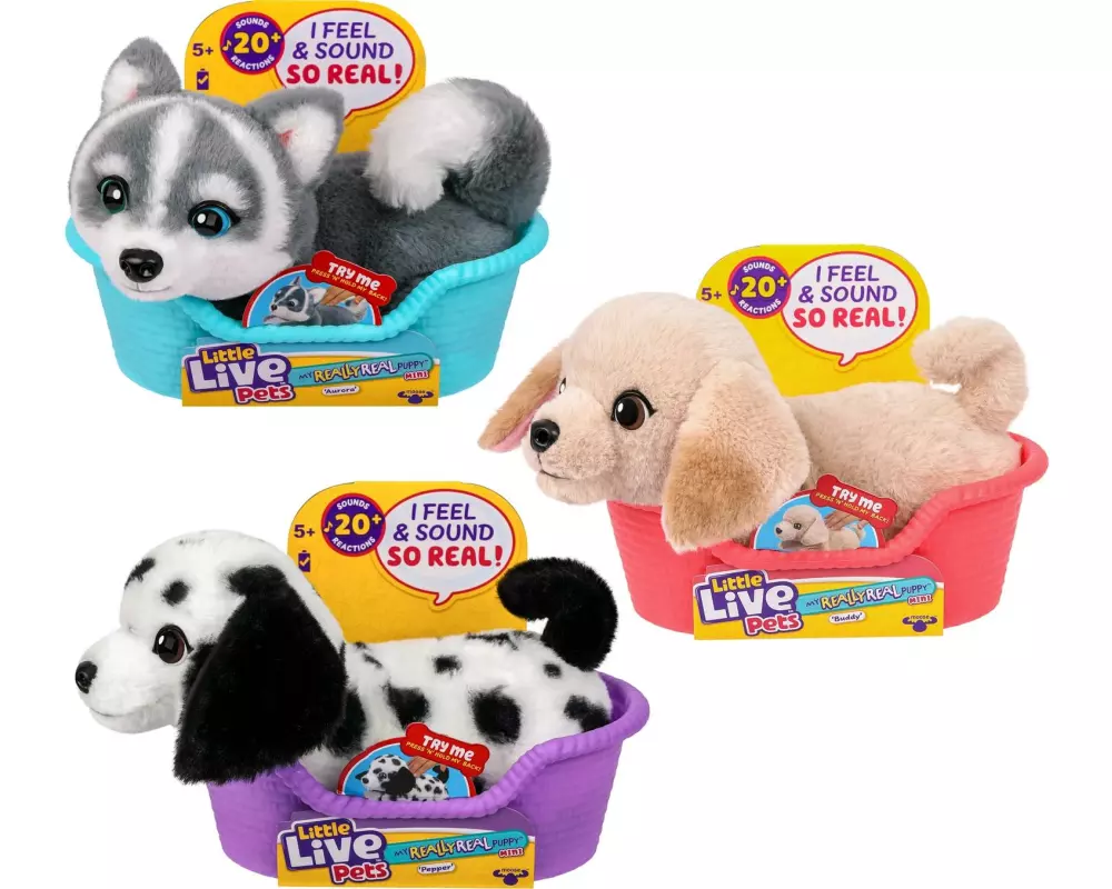 moose Funktionsplüsch My Really Real Hundewelpen Mini