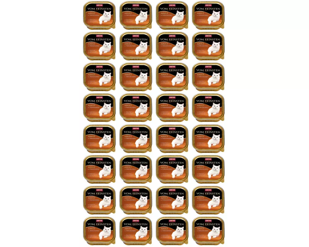 animonda Nassfutter Vom Feinsten Adult Hühnchenleber, 32 x 100 g