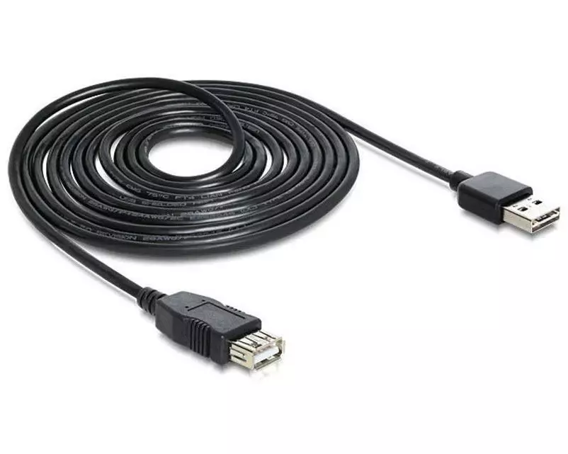 Delock USB 2.0-Verlängerungskabel EASY-USB USB A - USB A 1 m