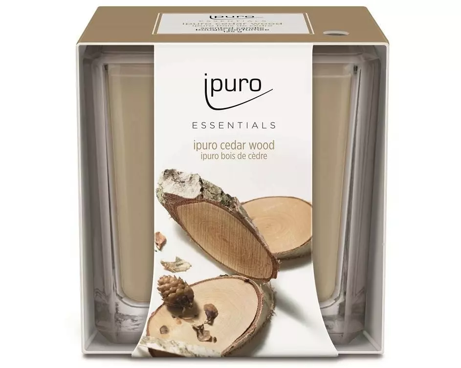 ipuro Duftkerze Cedar Wood 125 g