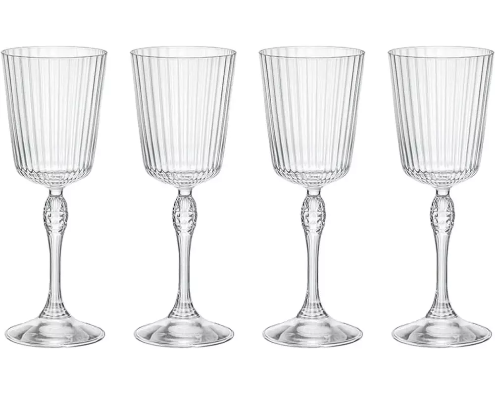 Bormioli Rocco Cocktailglas America 20s 250 ml, 4 Stück, Transparent