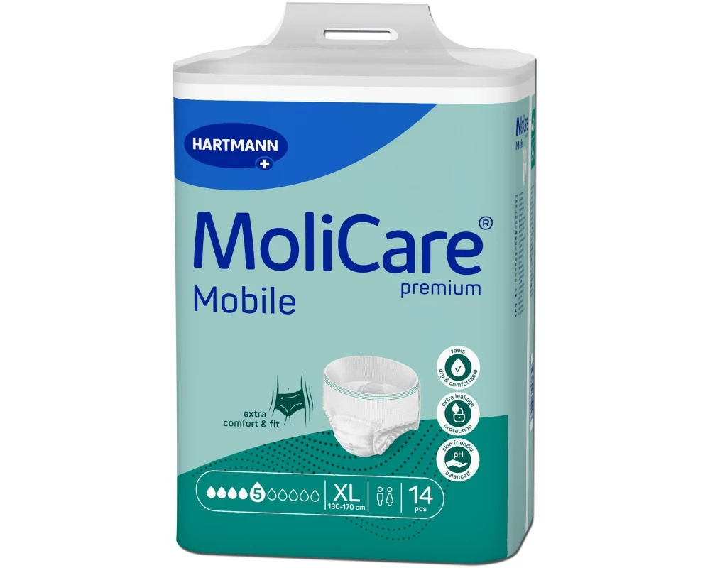 MoliCare Mobile 5 Inkontinenz Pants XL, 14 Stück