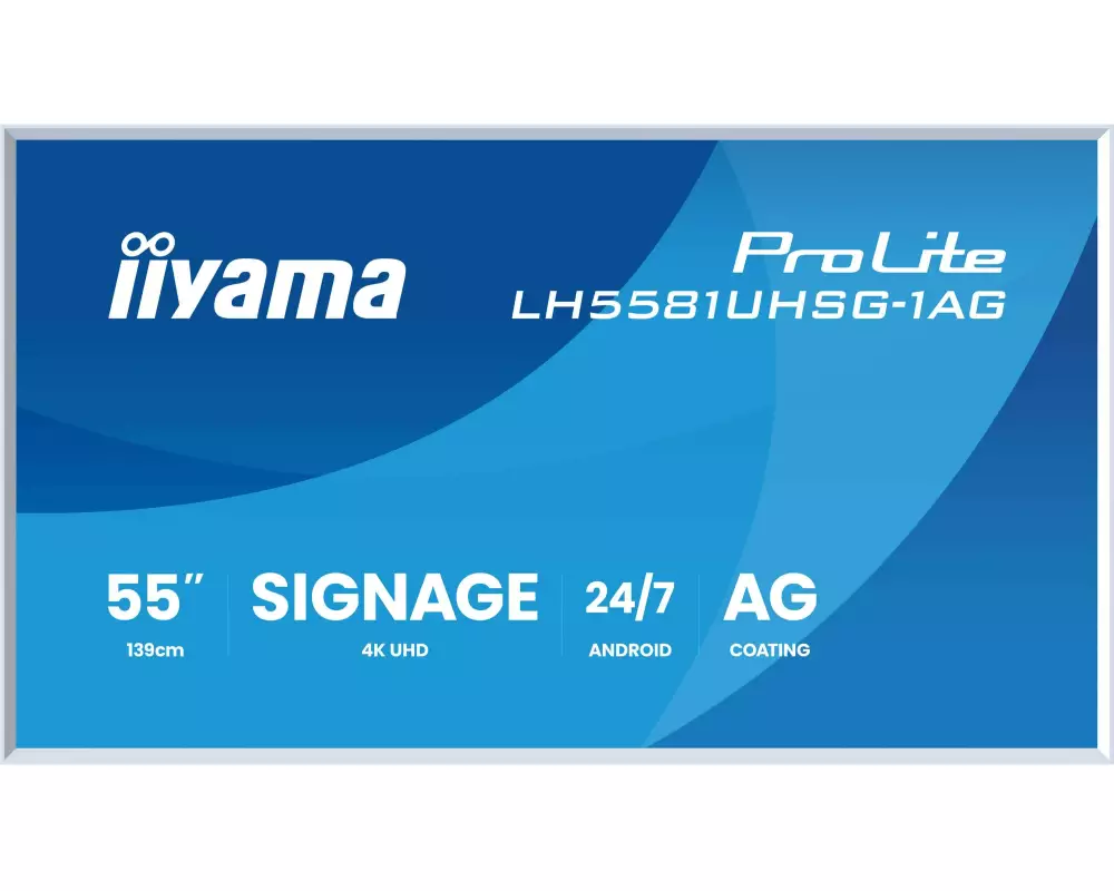 iiyama Public Display ProLite LH5581UHSG-1AG 54.6 "