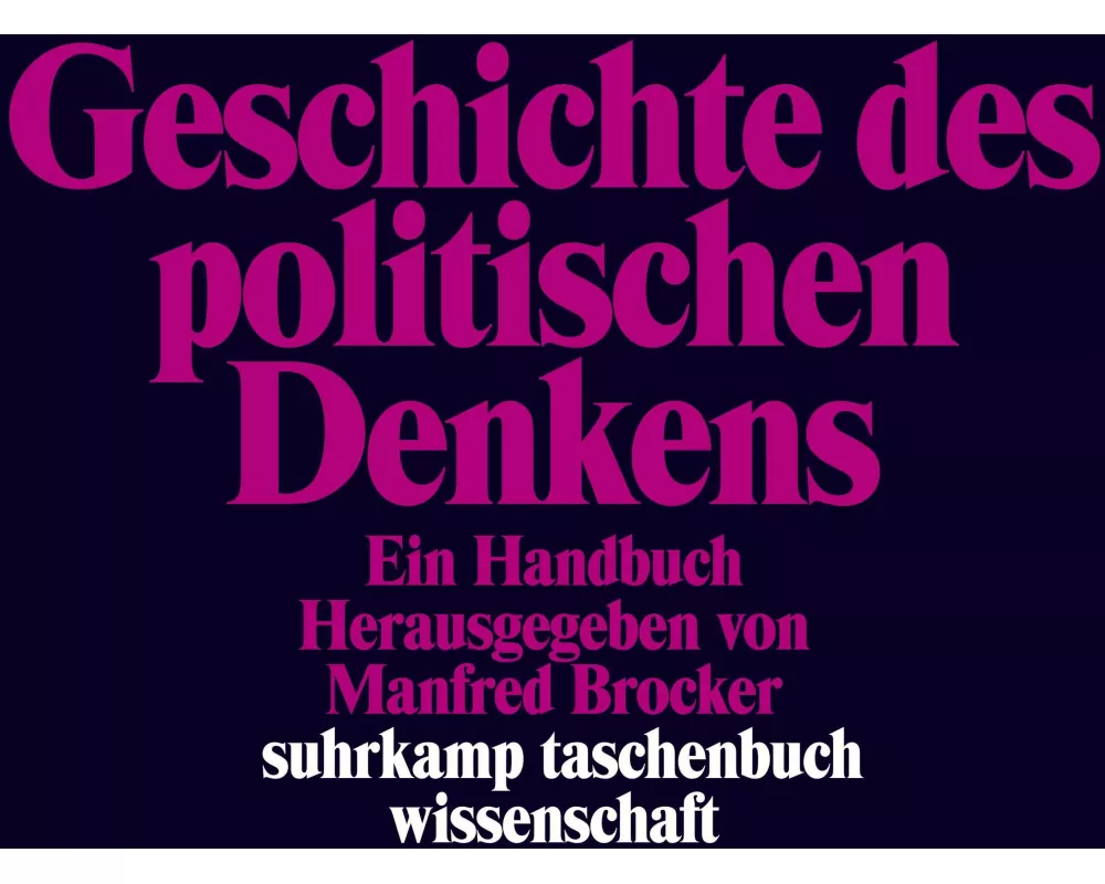 Geschichte des politischen Denkens
