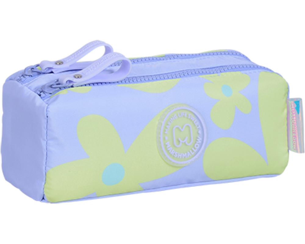 MARSHMALLOW Etui 8x22x7cm 65502 Petals Blue