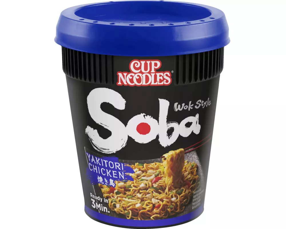 Nissin Food Becher Soba Cup Yakitori Huhn 87 g