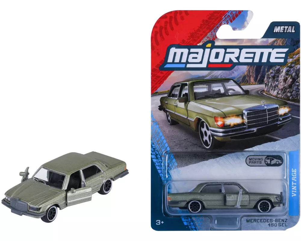 Majorette Vintage Mercedes-Benz 450 SEL Grün