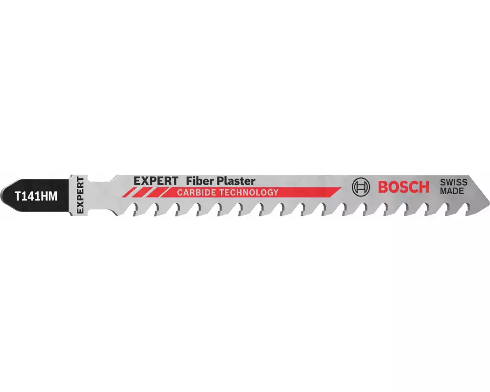 Bosch Professional Stichsägeblatt EXPERT Fiber Plaster T 141 HM, 3 Stück