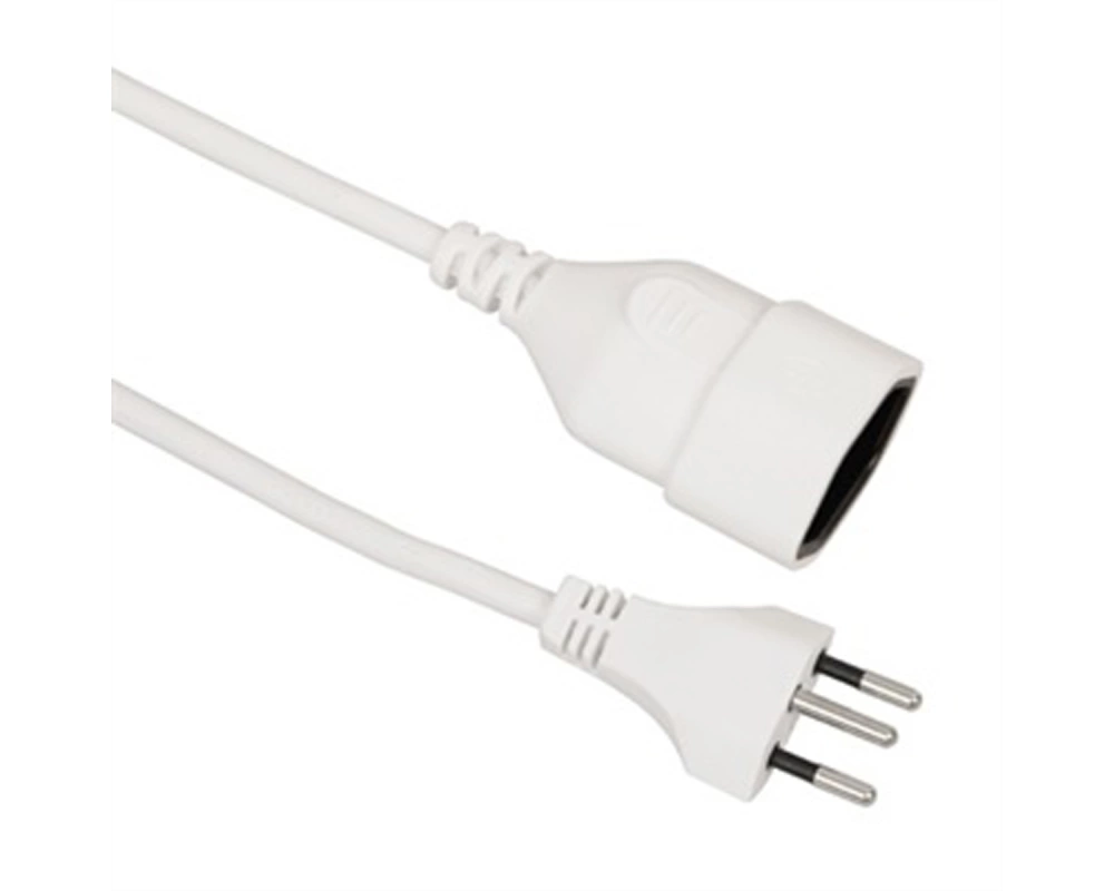 VALUE Verlängerungskabel T12/T13, weiß, 5 m