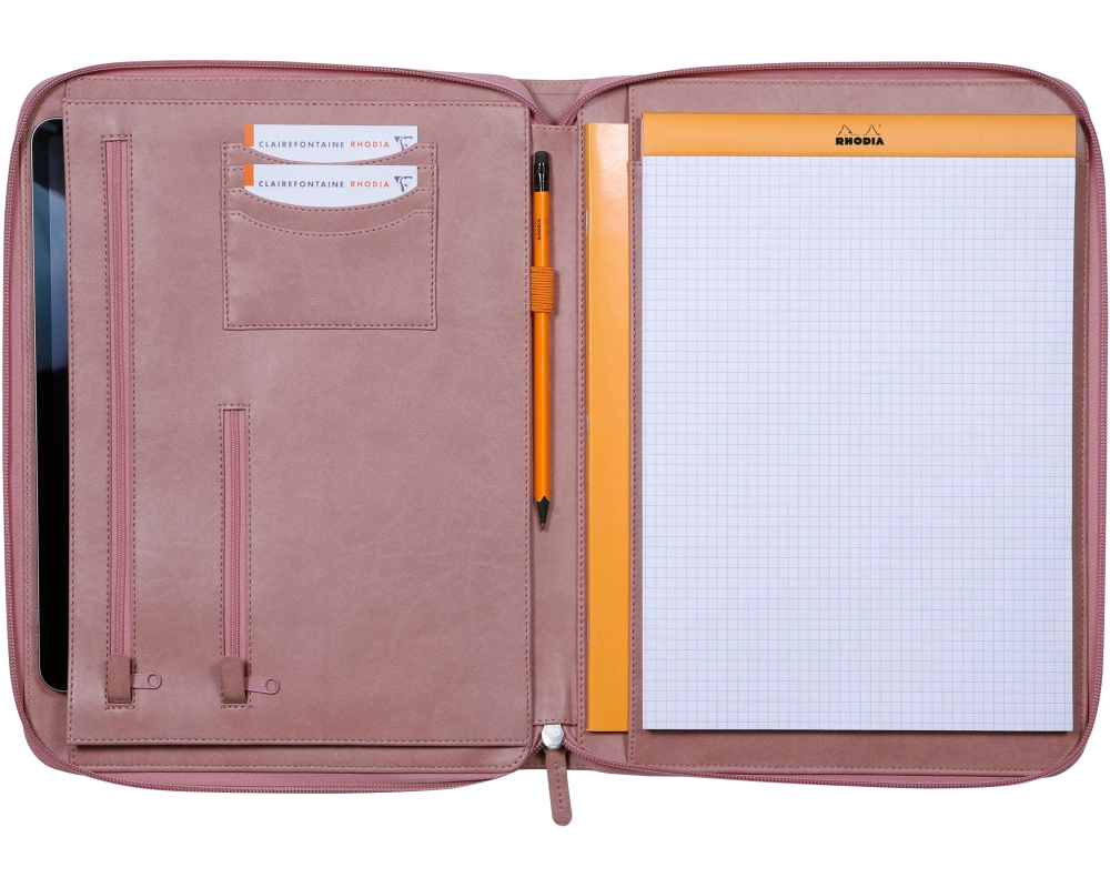 RHODIA Konferenzmappe A4 168124C rosa