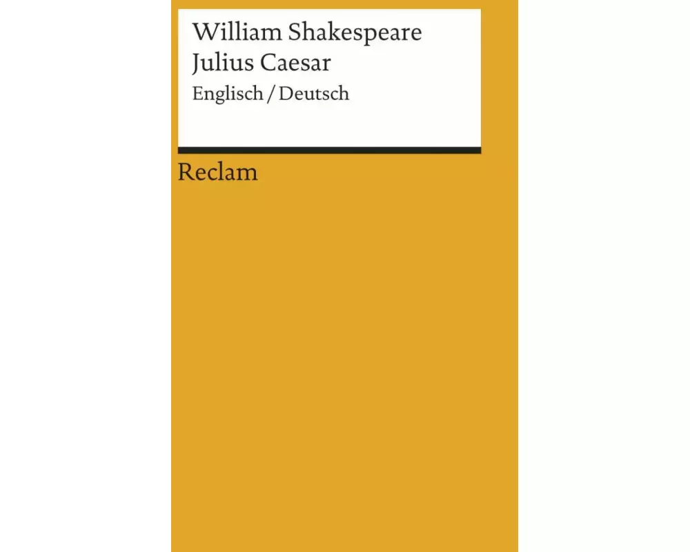 Julius Caesar. Englisch/Deutsch