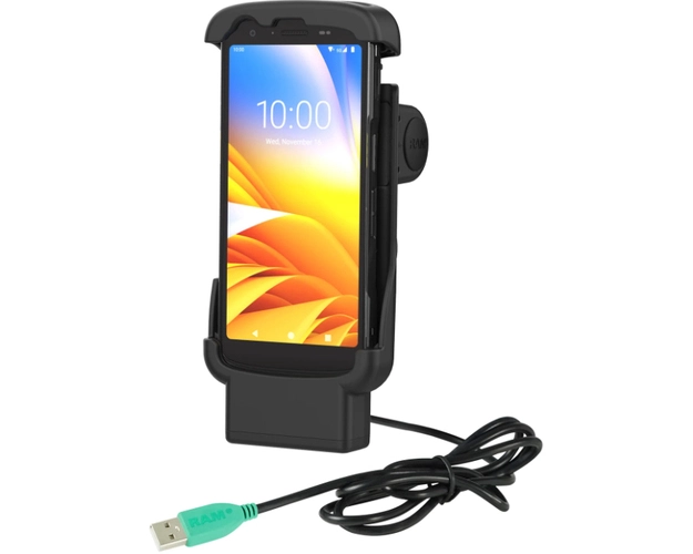 RAM POWERED NON-LOCKING CRADLE