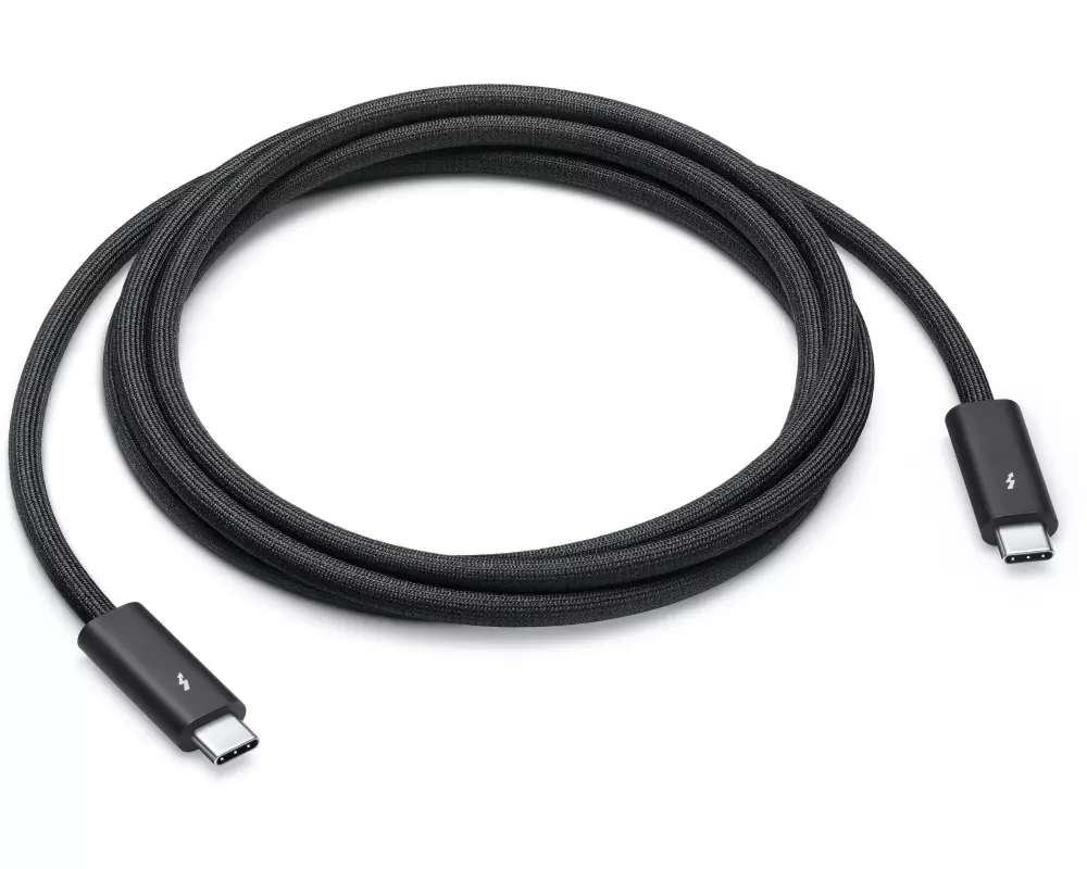 Apple Thunderbolt 4 Pro Kabel 1.8 m, Schwarz